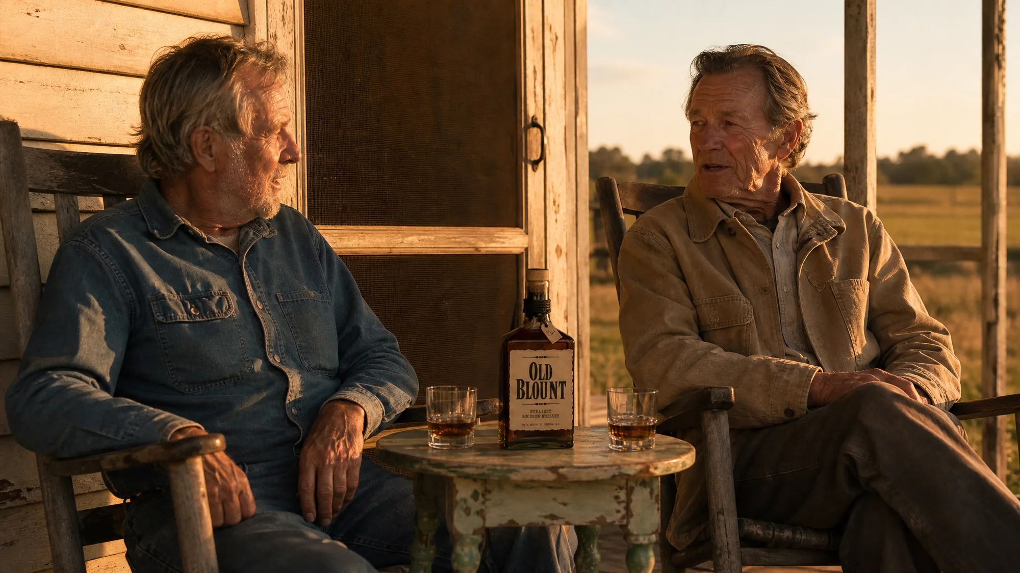 Old Blount Whiskey — Porch at Golden Hour